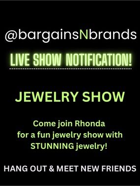 🌟PLEASE SHARE🌟 Like this Listing to be Notified when I am Live 🤗